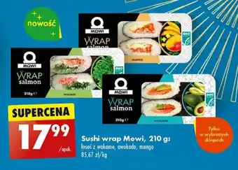 Biedronka Sushi wrap Mowi, 210 g oferta