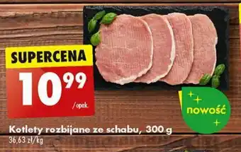 Biedronka Kotlety rozbijane ze schabu, 300 g oferta