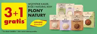Biedronka WSZYSTKIE KASZE, RYŻE I NATURAL MIXY PLONY NATURY oferta