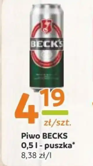 Gama Piwo BECKS 0,5 l oferta