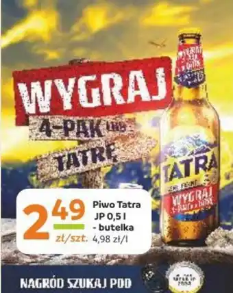Piwo Tatra JP 0,5 l