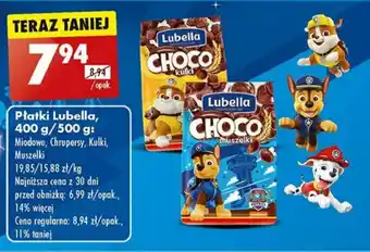 Biedronka Płatki Lubella, 400 g / 500 g oferta