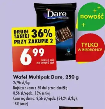 Biedronka Wafel Multipak Dare, 250 g oferta