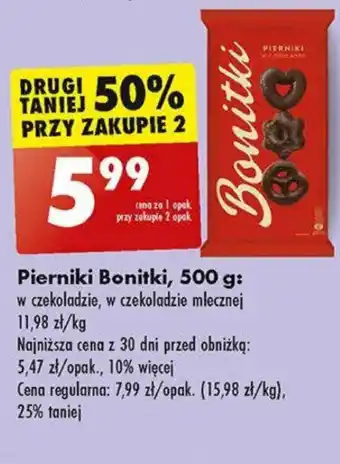 Biedronka Pierniki Bonitki, 500 g oferta
