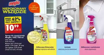 Biedronka Spray do czyszczenia Meglio, 650/750 ml oferta
