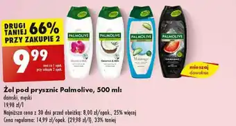 Biedronka Żel pod prysznic Palmolive, 500 ml oferta