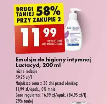 Biedronka Emulsja do higieny intymnej Lactacyd, 200 ml oferta