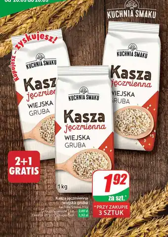 Dino Kasza jęczmienna wiejska gruba 1 kg oferta