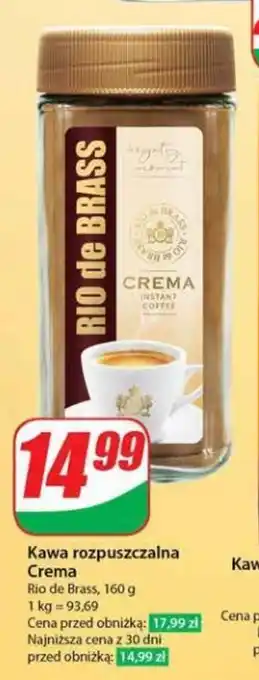 Dino Kawa rozpuszczalna Crema 160 g oferta