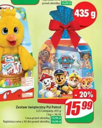 Dino Zestaw świąteczny Psi Patrol 435 g oferta