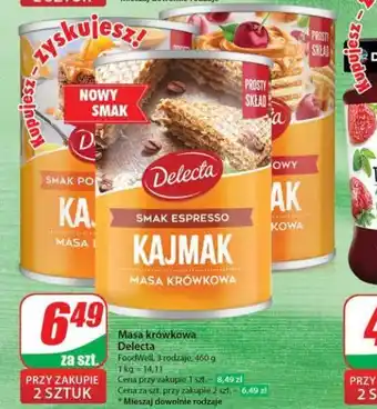 Dino Masa krówkowa Delecta 460 g oferta