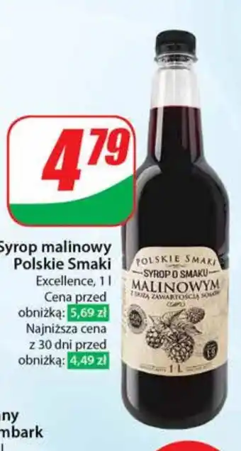 Dino Syrop malinowy Polskie Smaki oferta