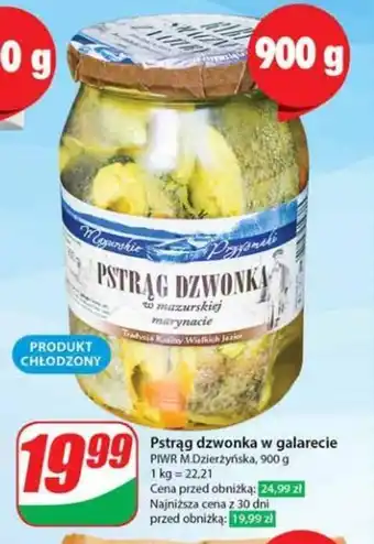 Dino Pstrąg dzwonka w galarecie 900 g oferta