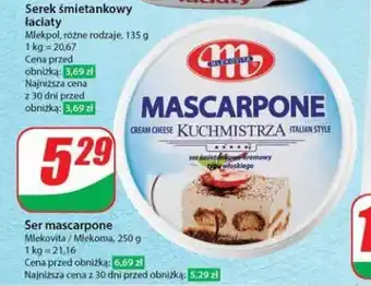 Dino Ser mascarpone 250 g oferta