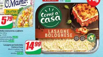 Dino Lasagne po bolońsku Come a Casa 1 kg oferta