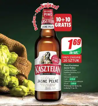 Dino Piwo Kasztelan Jasne Pełne 0,5 l oferta