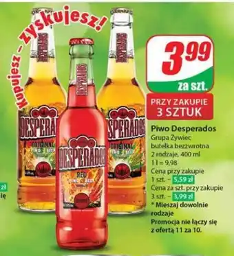 Dino Piwo Desperados 400 ml oferta