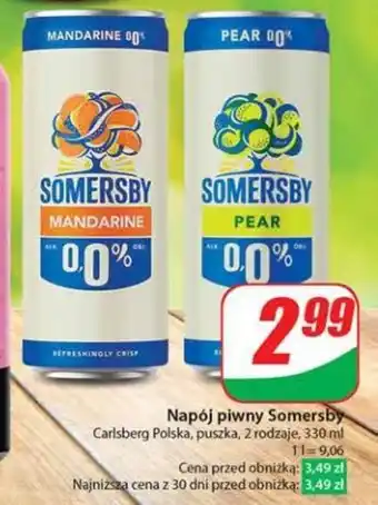 Dino Napój piwny Somersby 330 ml oferta