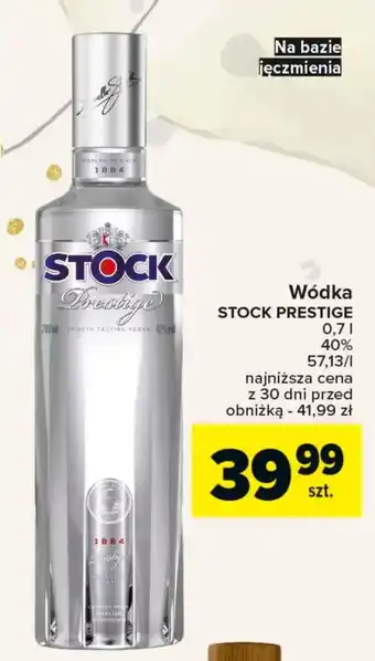 Carrefour Wódka Stock oferta