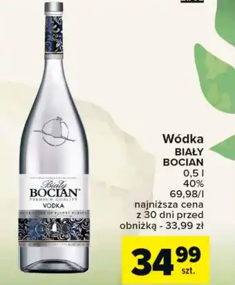 Carrefour Wódka Biały Bocian oferta