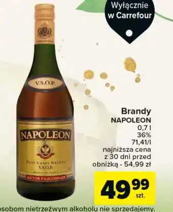 Carrefour Brandy Napoleon oferta