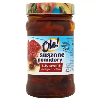 Arhelan Ole! Suszone pomidory z żurawiną w oleju z ziołami 270 g oferta