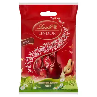 ABC Lindt Lindor Czekolada mleczna z nadzieniem 90 g oferta