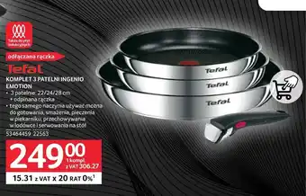 Selgros Zestaw patelni Tefal oferta