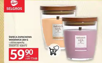 Selgros Świeca zapachowa Woodwick oferta