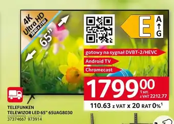 Selgros Telewizor Telefunken oferta