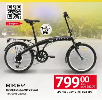 Selgros Rower składany Bikey oferta