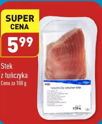 ALDI Stek z tuńczyka 100 g oferta