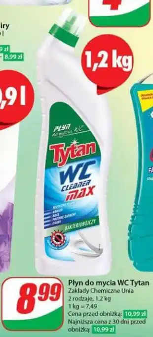 Dino Płyn do mycia WC Tytan 1,2 kg oferta