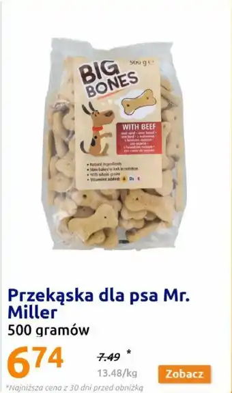 Action Przekąska dla psa Mr. Miller 500 g oferta