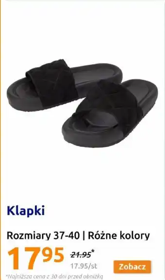 Action Klapki oferta