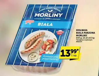 Euro Sklep KIEŁBASA BIAŁA PARZONA MORLINY 600 g oferta