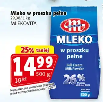 Prim Market Mleko w proszku Mlekovita oferta