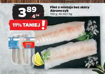 Netto Filet z mintaja bez skóry Abramczyk oferta