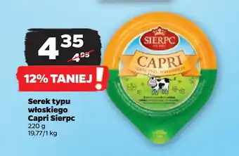 Netto Serek typu włoskiego Capri Sierpc oferta