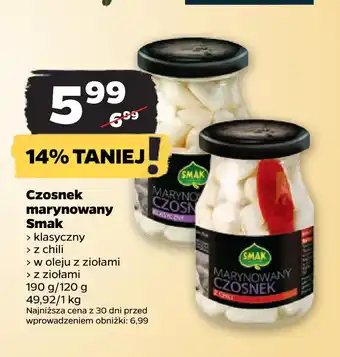 Netto Czosnek marynowany Smak oferta