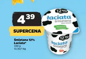 Netto Śmietana 12% Łaciata oferta