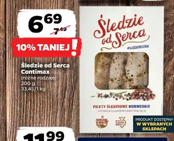 Netto Śledzie od Serca Contimax oferta
