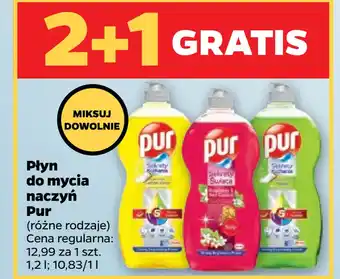 Netto Płyn do mycia naczyń Pur oferta