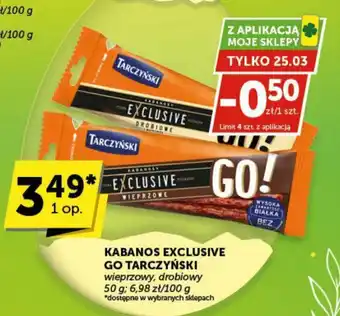 Groszek KABANOS EXCLUSIVE GO TARCZYŃSKI 50 g oferta