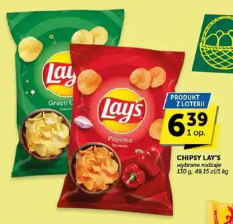 Groszek CHIPSY LAY'S 130 g oferta