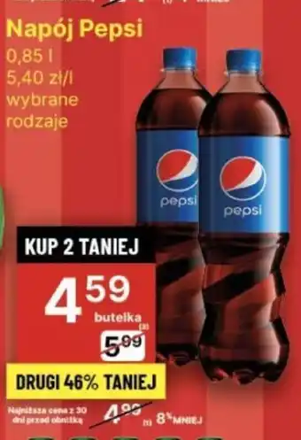 Delikatesy Centrum Napój Pepsi 0,85l oferta