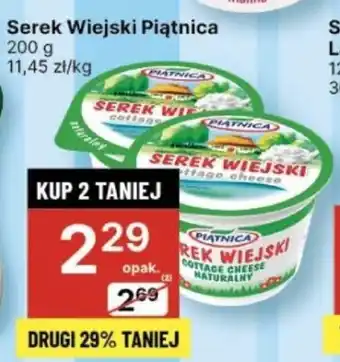 Delikatesy Centrum Serek Wiejski Piątnica 200g oferta