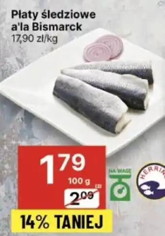 Delikatesy Centrum Płaty śledziowe a'la Bismarck 100g oferta