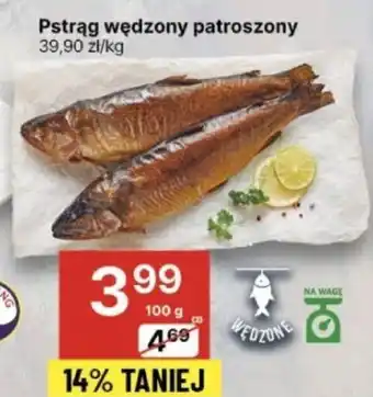 Delikatesy Centrum Pstrąg wędzony patroszony 100g oferta
