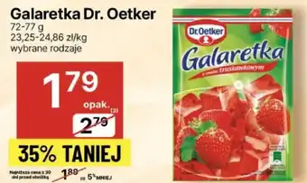 Delikatesy Centrum Galaretka Dr. Oetker 72-77g oferta